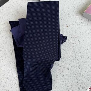 NWOT SPANX Purple and black checked tights